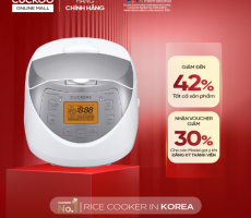 Nồi cơm điện tử Cuckoo 1 lít CR- 0631F nhập Hàn Quốc