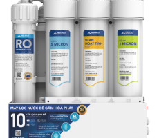 Máy lọc nước RO 10 cấp lọc để gầm Hòa Phát HPU 423VH