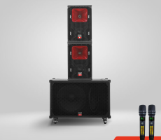 Loa kéo karaoke di động Lovina KB-218HT Mới