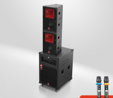 Loa kéo điện karaoke di động Lovina KD-118VS Mới