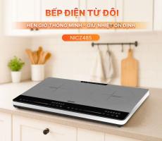 Bếp điện từ đôi Nanoco NICZ485 nổi