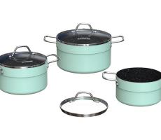 Bộ nồi chống dính đáy từ Sunhouse Eco SHG1122M